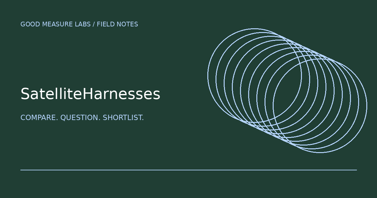 Original abstract illustration for SatelliteHarnesses